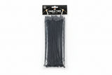 Cable Ties Black 4.8mm x 200mm Pack of 100