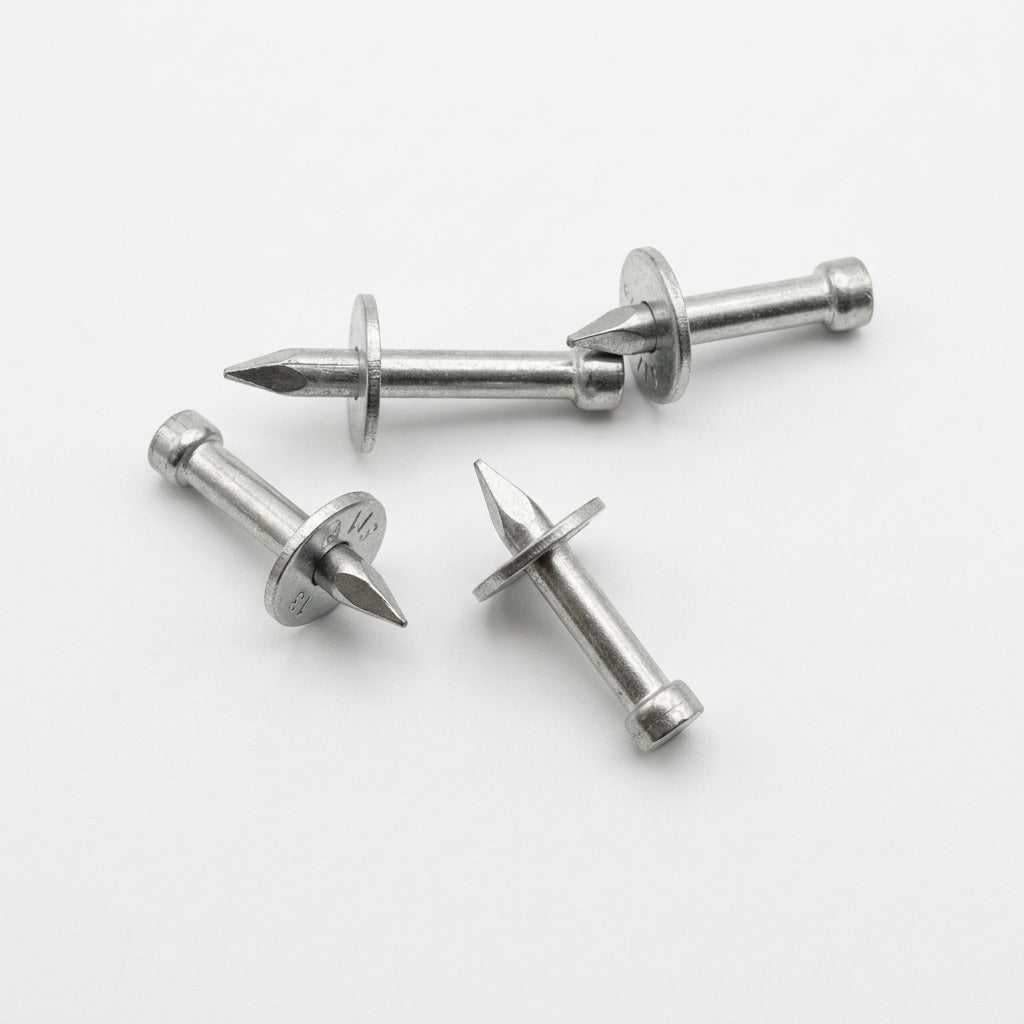 Washered Masonry Nails 3.7mm x 25mm