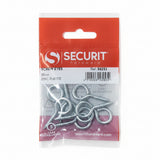 Screw Eyes 35mm Zinc Plated Pack of 8