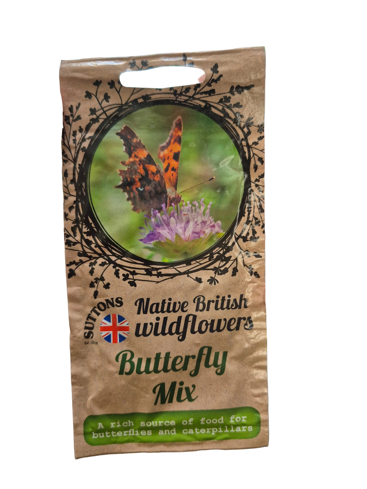 NATIVE BRITISH WILDFLOWERS - BUTTERFLY MIX