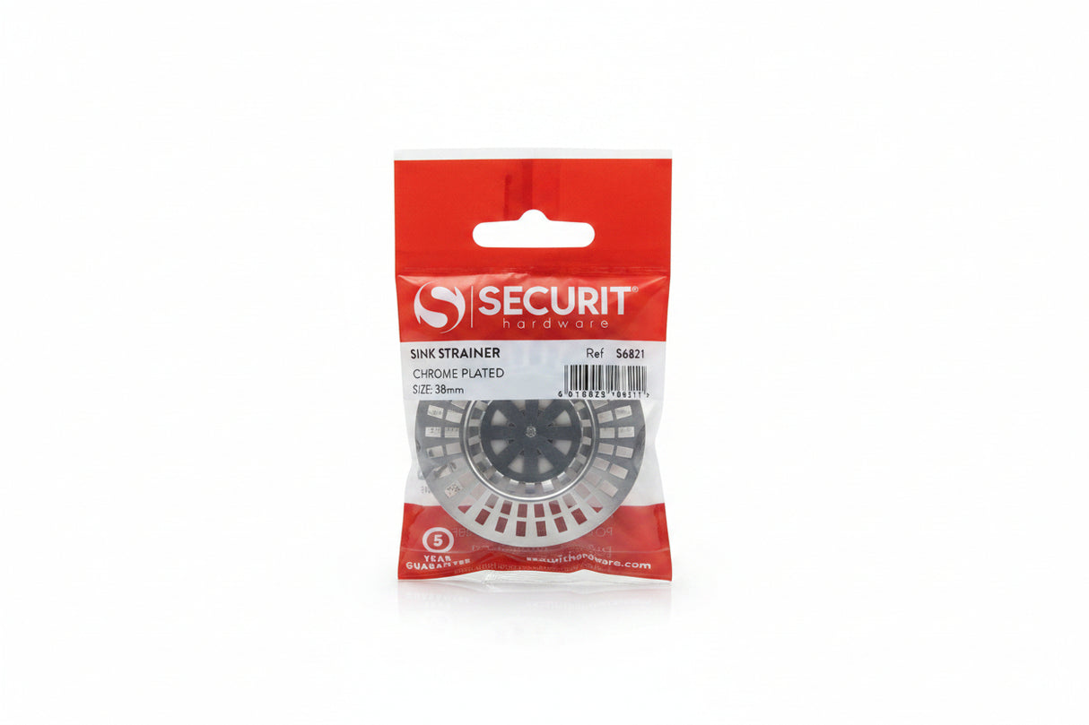 Sink Strainer Chrome Plated 38mm