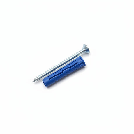 Rawlplug 4 All Universal Plug 8mm with Screws Pack of 10