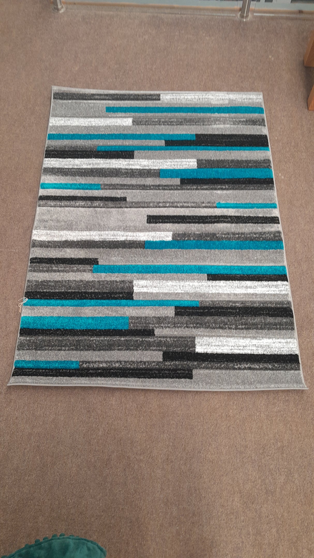 Samba Levels Teal 120 x 170