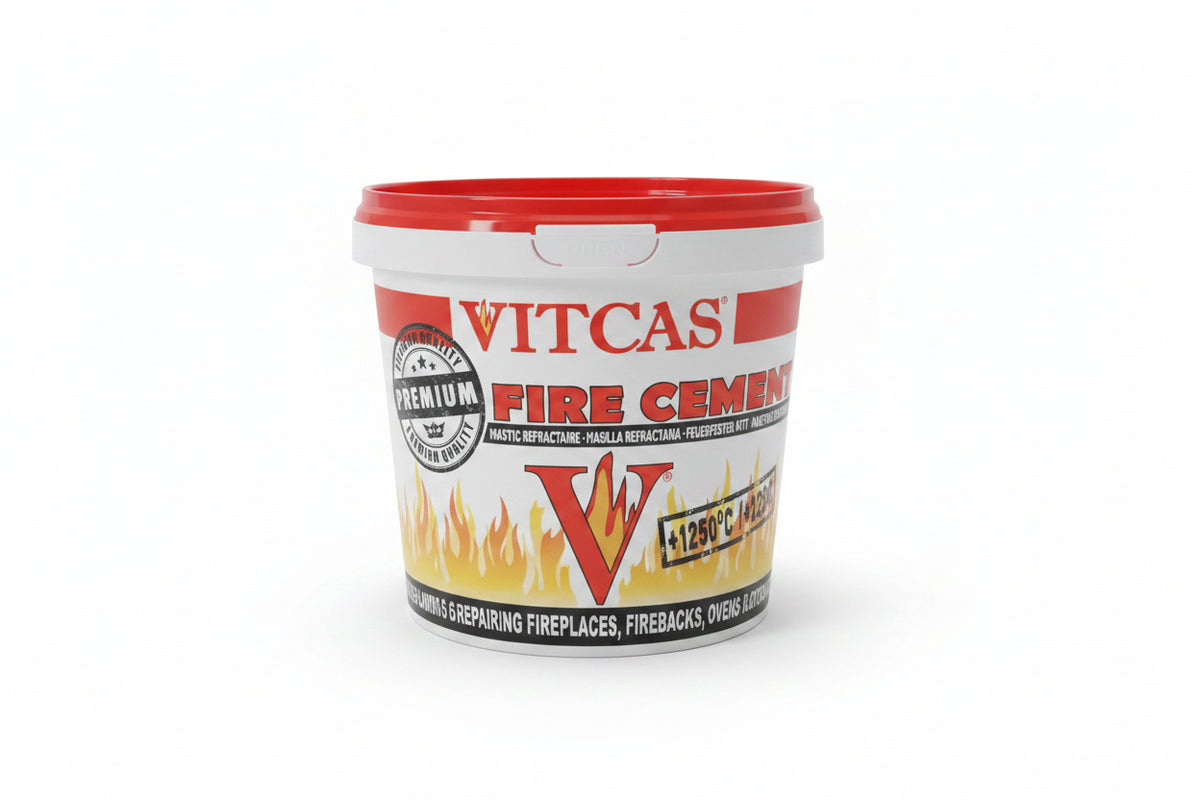 Vitcas Premium Fire Cement Black 2kg