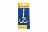 Hat & Coat Triple Hook Polished Chrome