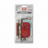 Union Classic 5 Lever Security Mortice Lock Brass Finish 2.5"