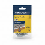 Rawlplug Hollow Walls Spring Toggle M5 x 80mm Pack of 6