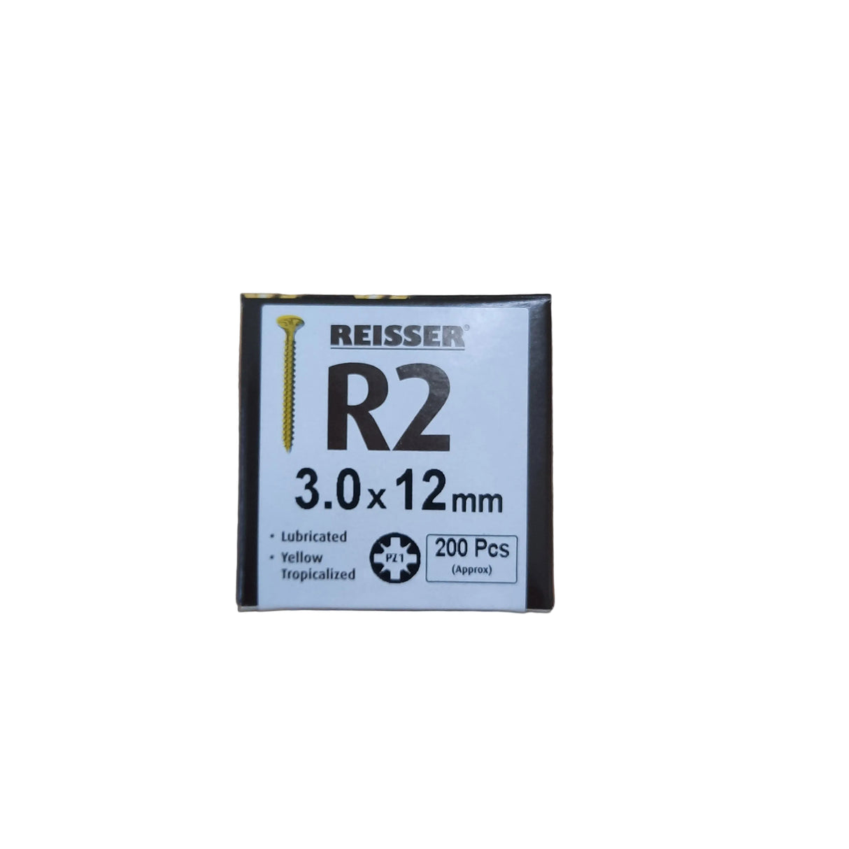 Reisser R2 Wood Screws 3.0mm x 12mm 200 Box