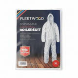 Fleetwood Disposable Coverall Boilersuit XL