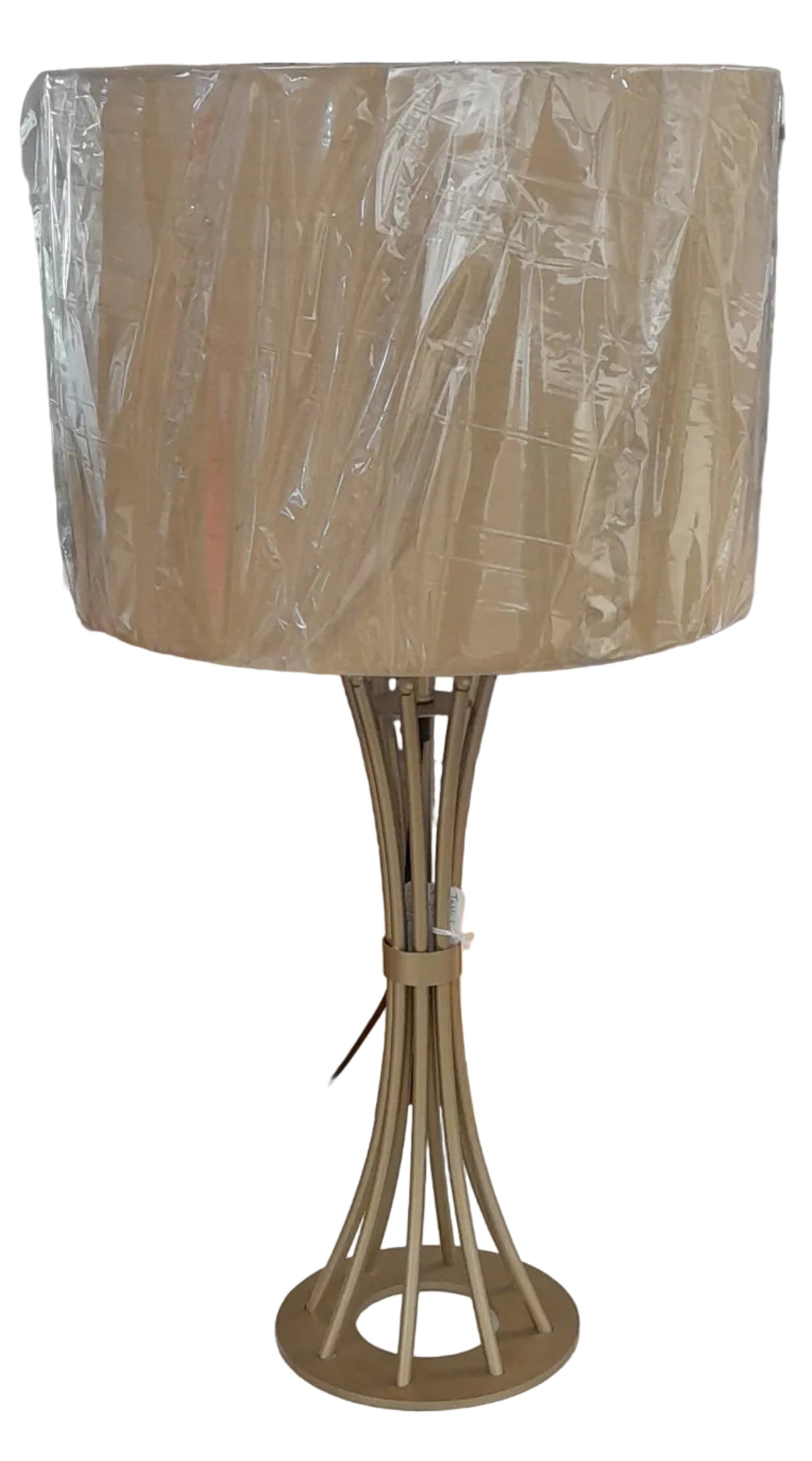 fL2316 FLOOR LAMP CHAMPAGNE FINISH