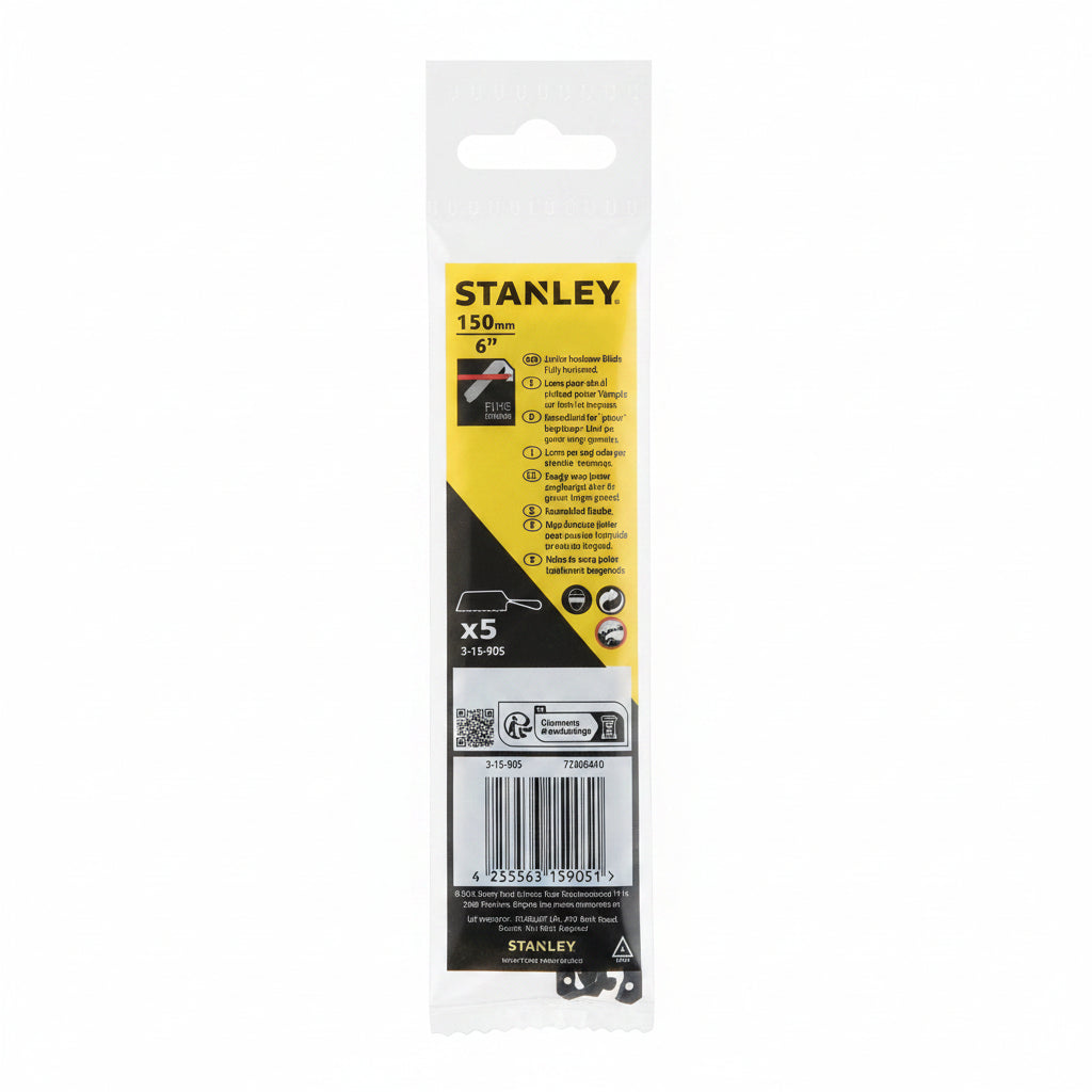 Stanley Junior Blades 150mm Pack of 5