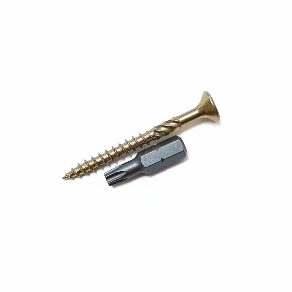 Rawlplug Chipboard Screws 5.0mm x 50mm Pack of 12
