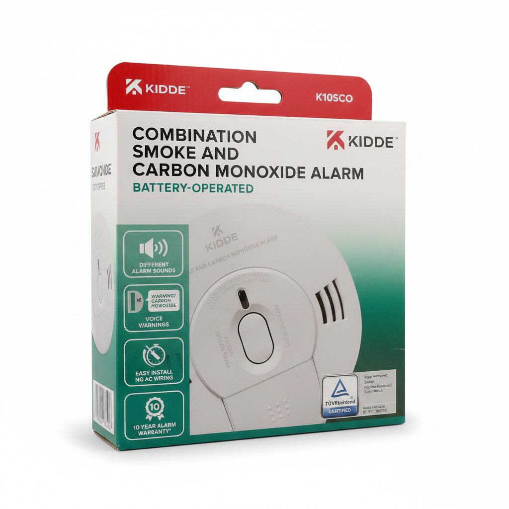 Kidde 10SCO Combination Smoke & Carbon Monoxide Alarm