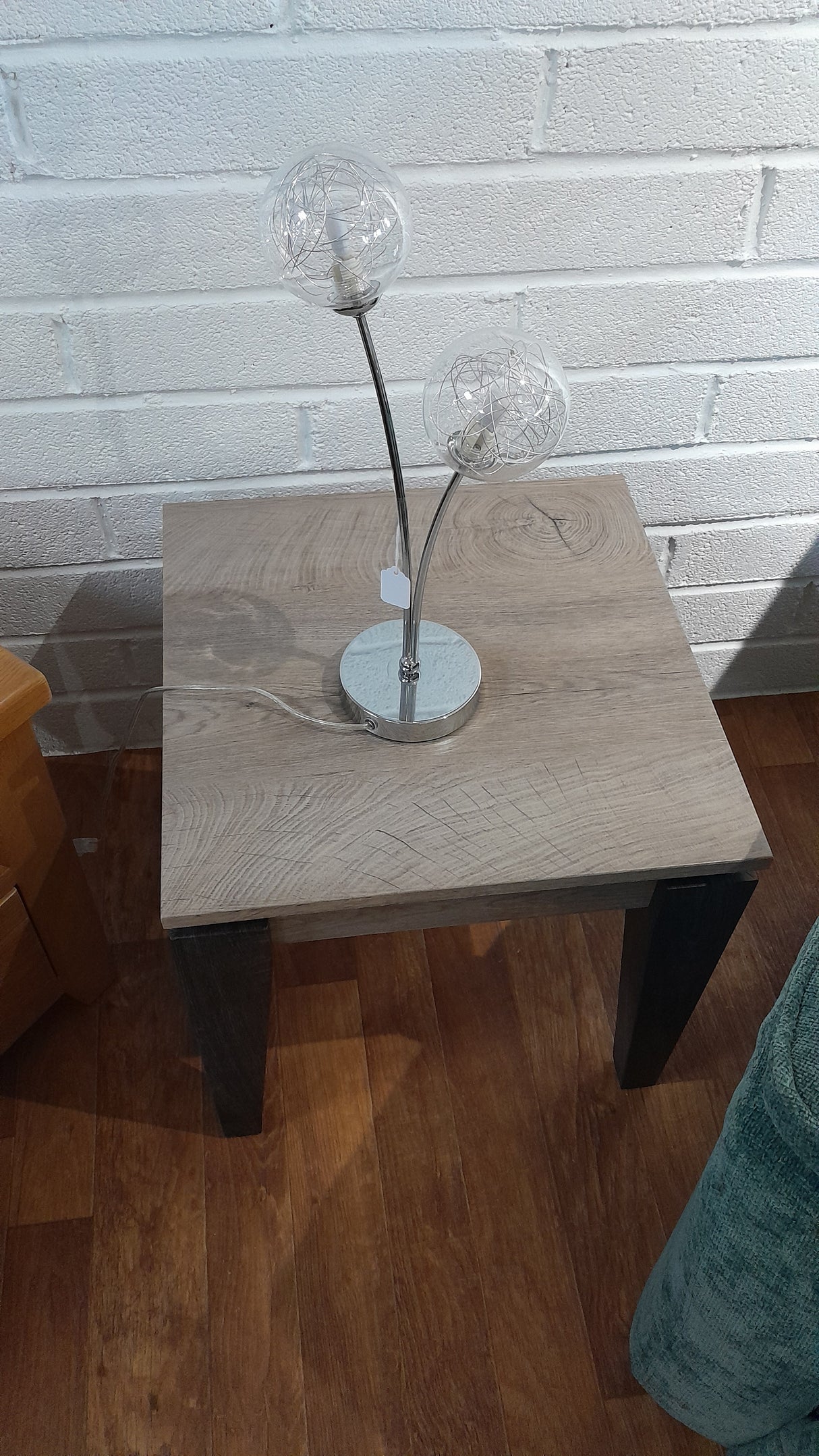 Chrome Nasa Table Lamp