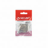 Mirror Corners Nickel Plated Pack of 4