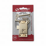 Cupboard Lock Brass Plated 63mm
