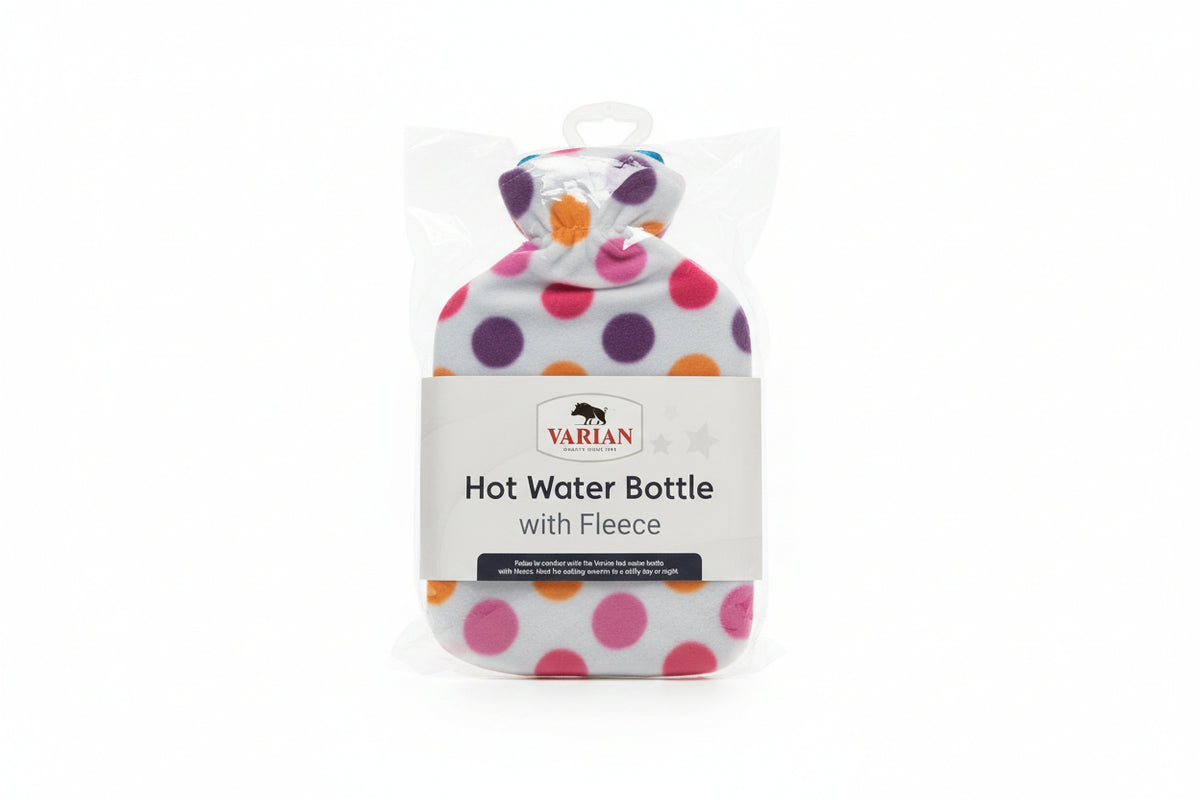 Hot Water Bottle With Fleece