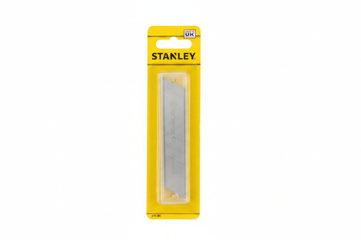 Stanley Snap-Off Blades 18mm Pack of 5