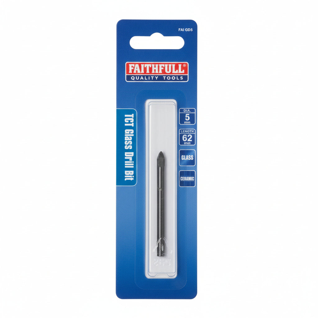 Faithfull Tile & Glass Drill Bit 5mm