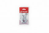 Screw Hooks 100mm Zinc Plated Pack of 2