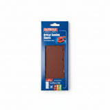 Faithfull 1/3 Sanding Sheet Bosch Hook & Loop Assorted Pack of 5