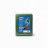 Faithfull Tarpaulin Green/Silver 5.4m x 3.6m