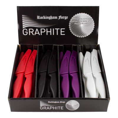 TOMATO KNIFE & SHEATH  PURPLE