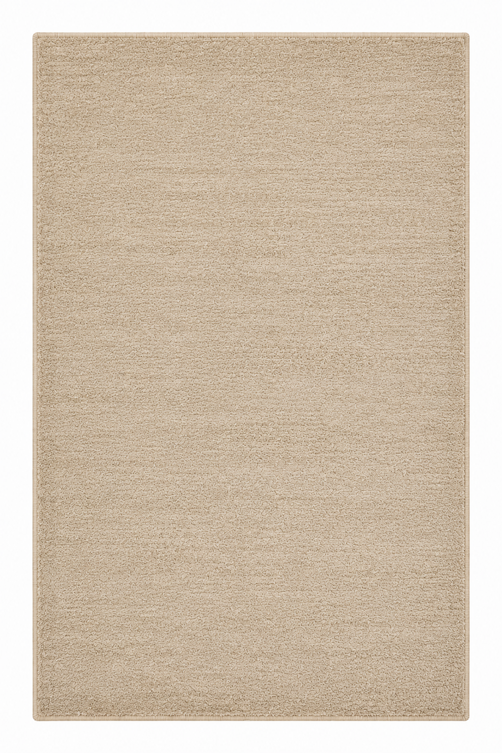 80 x 150cm sand coloured area rug for living rooms, bedrooms, hallways, and indoor spaces.