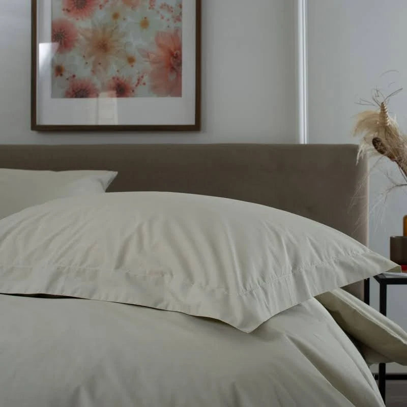 Silver Pillowcase Set of 2 | 100% Cotton Soft Bedding Covers