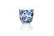 KITCHEN CRAFT TRADITIONAL FLORAL PORCELAIN EGG CUP