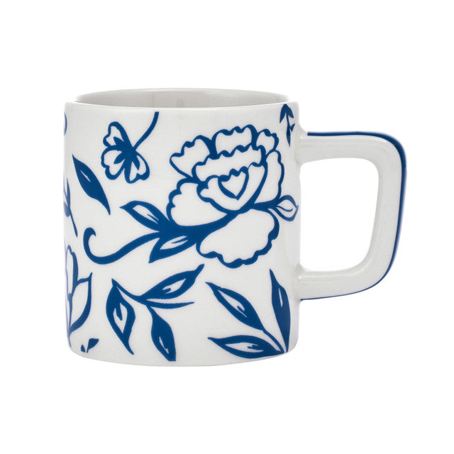 ESPRESSO CUP WHITE FLORAL