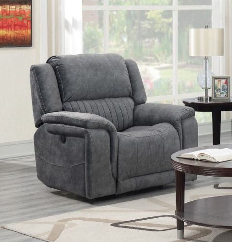 Washington Single Recliner Dark Grey