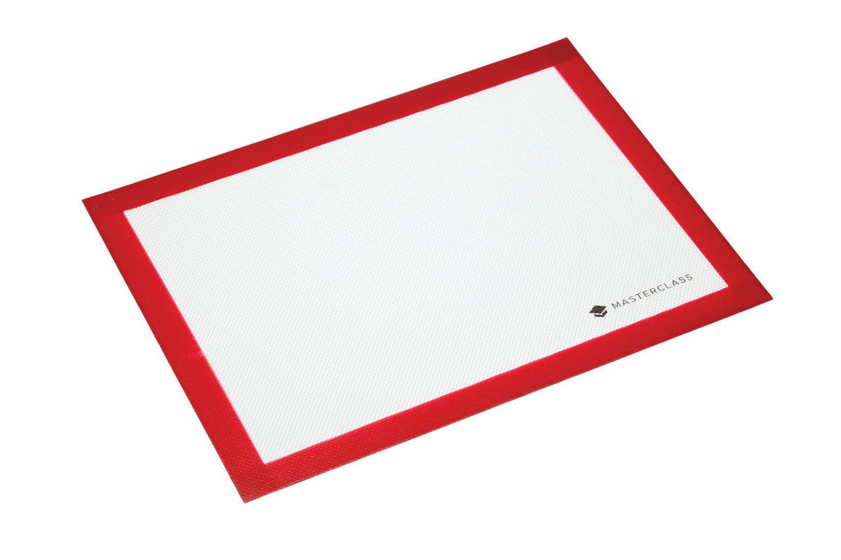 MASTERCLASS LARGE FLEXIBLE NON-STICK SILICONE BAKING MAT 40CM X 30CM