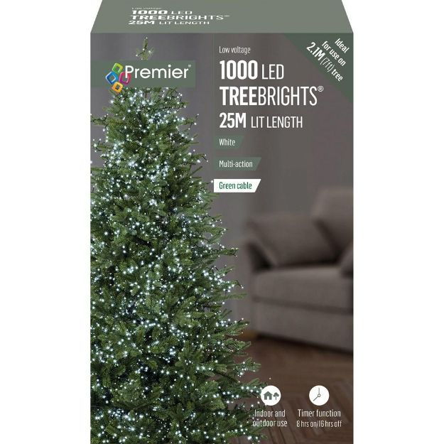 Picture of PREMIER 1000 LED TREEBRIGHTS WHITE 25M LIT LENGTH