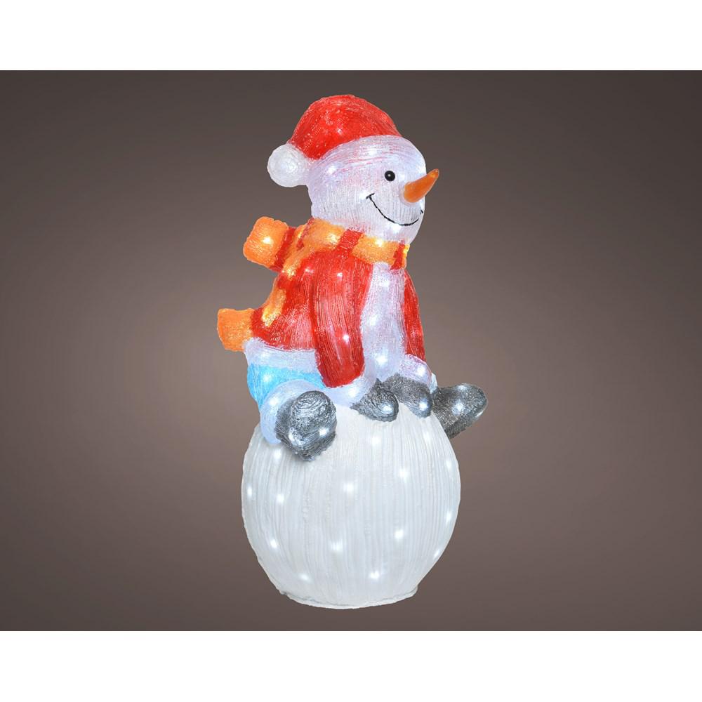 Picture of LED ACRYLIC SNOWMAN 70.5CM