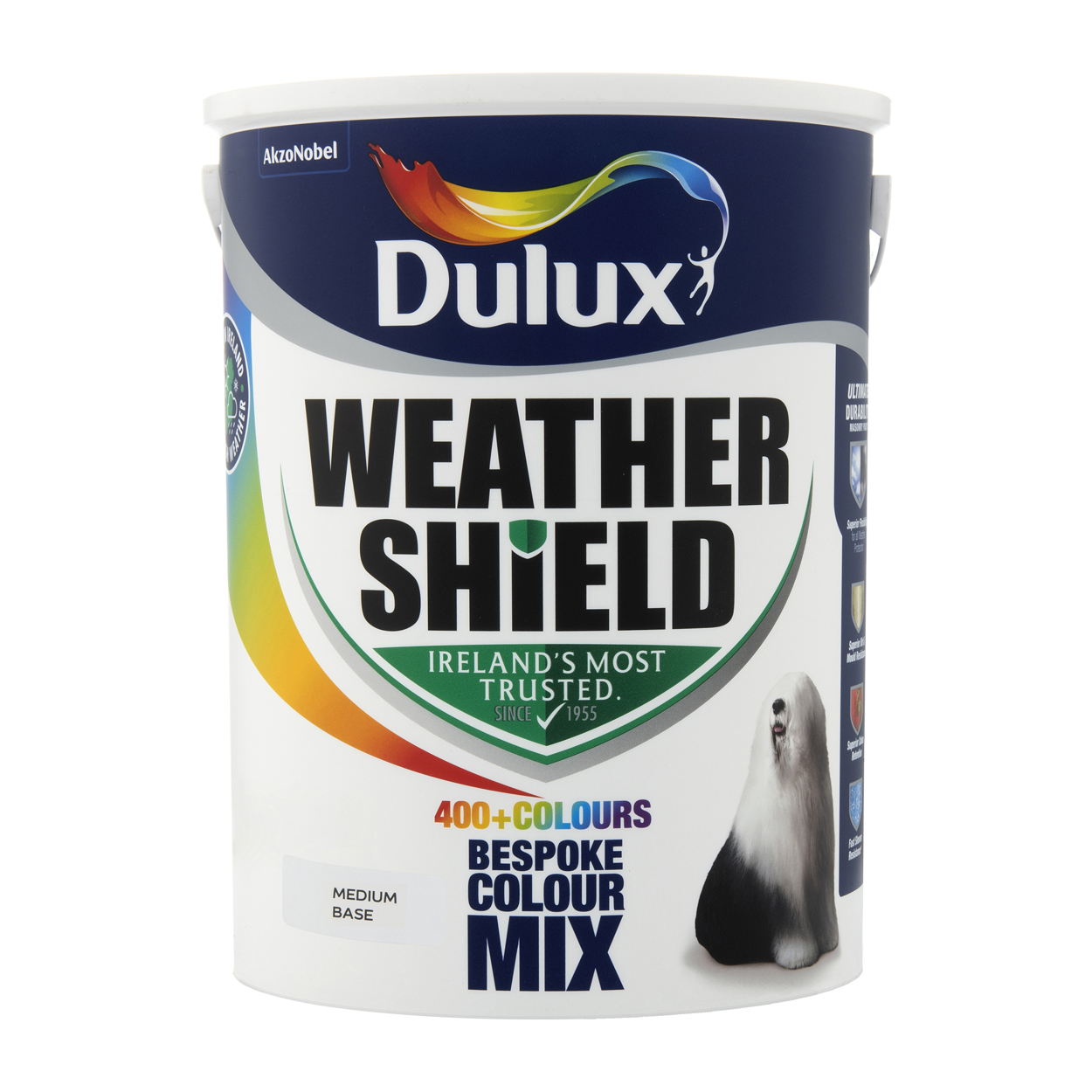 Picture of DT WEATHERSHIELD SMOOTH MEDIUM BASE 5L