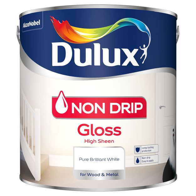 Picture of DU NON DRIP GLOSS BRILLIANT WHITE 2.5L