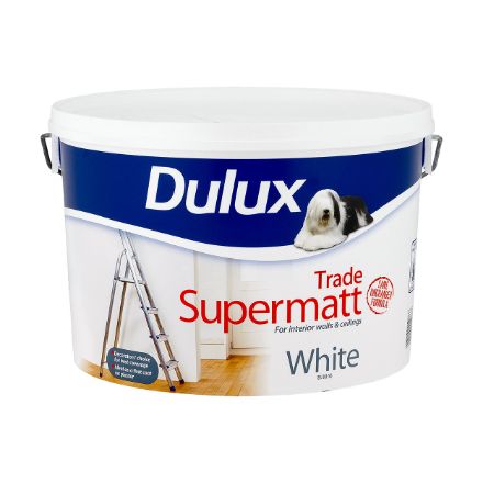 Picture of DT SUPERMATT TRADE WHITE 10L