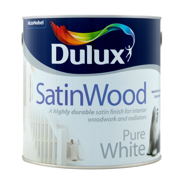 Picture of DU SATINWOOD PURE WHITE 2.5L