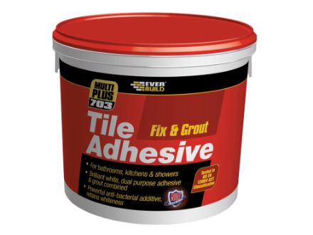 Picture of EVERBUILD FIX & GROUT TILE ADHESIVE 750G