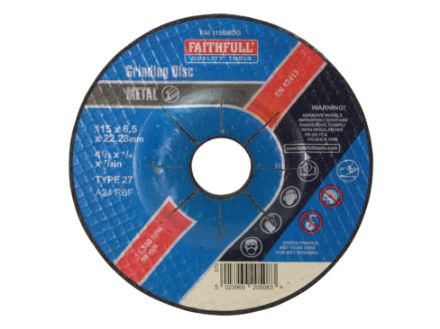 Picture of FAITHFULL METAL GRINDING DISC 4.5"