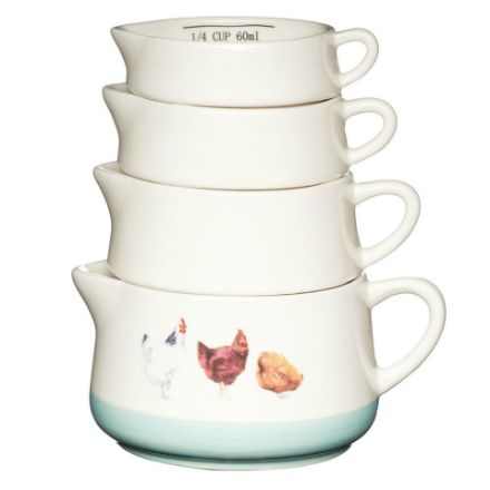 Picture of APPLE FARM MEASURING CUP SET
