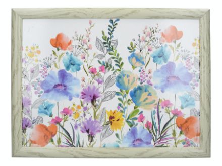 Picture of MEADOW FLORAL LAP TRAY