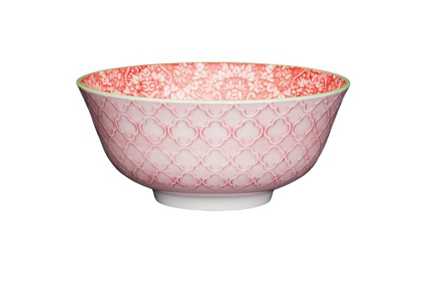 Picture of RED DAMASK 15.7 CM BOWL