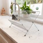 Picture of FOLDING DISH DRAINER CHROME SMALL