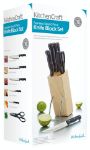 Picture of 6 PIECE WOODEN KNIFE BLOCK SET