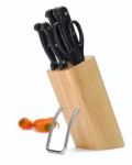 Picture of 6 PIECE WOODEN KNIFE BLOCK SET