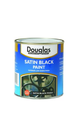 Picture of DOUGLAS SATIN BLACK PAINT 250ML