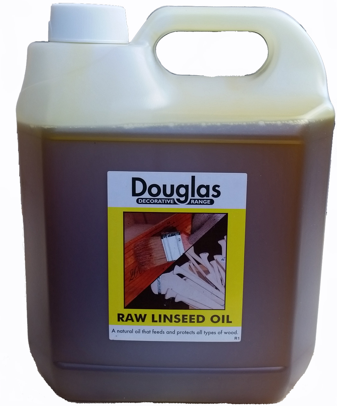 Picture of DOUGLAS RAW LINSEED OIL 4L