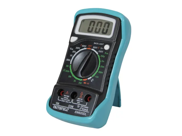 Picture of FAITHFULL MULTIMETER LCD DISPLAY